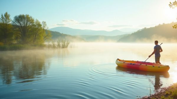 Optimizar tu experiencia acuática con kayak hinchable